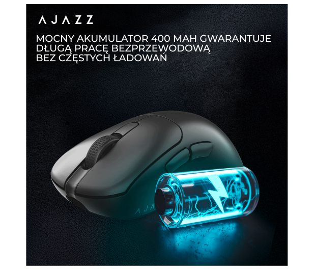 Ajazz AJ179PRO 3395-8K ze stacją dokującą czarna - 1536388 - zdjęcie 12